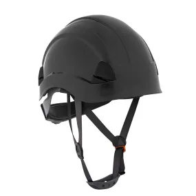 20907 Jackson Safety CH300 Climbing Industrial Hard Hat, Non-Vented, Black