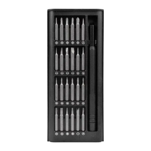 25 In 1 DIY Screwdriver Kit  Phillips Torx Hex Precision Dismountable Mini Tool Case For Smart Home PC Phone Repair