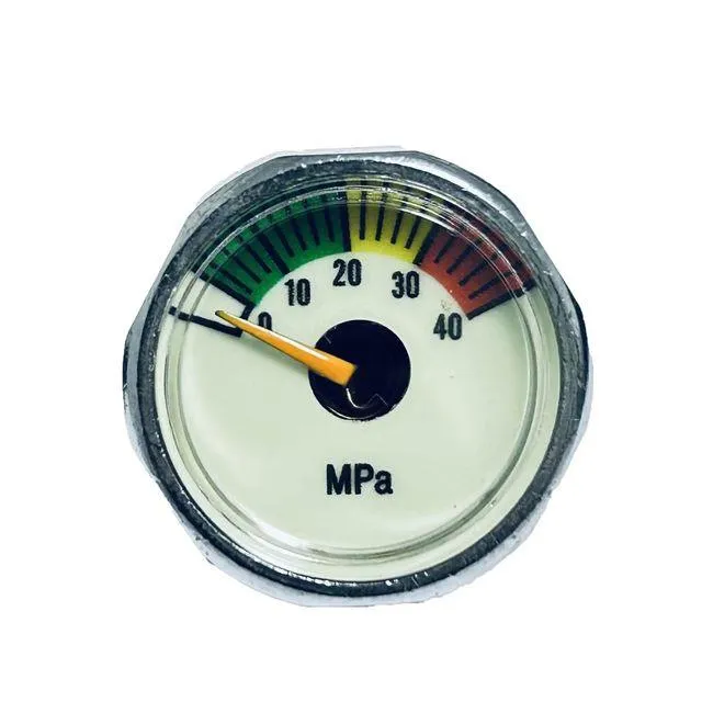 25MMø PRESSURE GAUGE, 1/8" BSP MALE THREADED