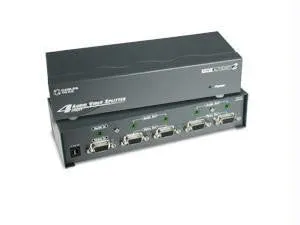 4-Port UXGA Splitter-Extender with Audio