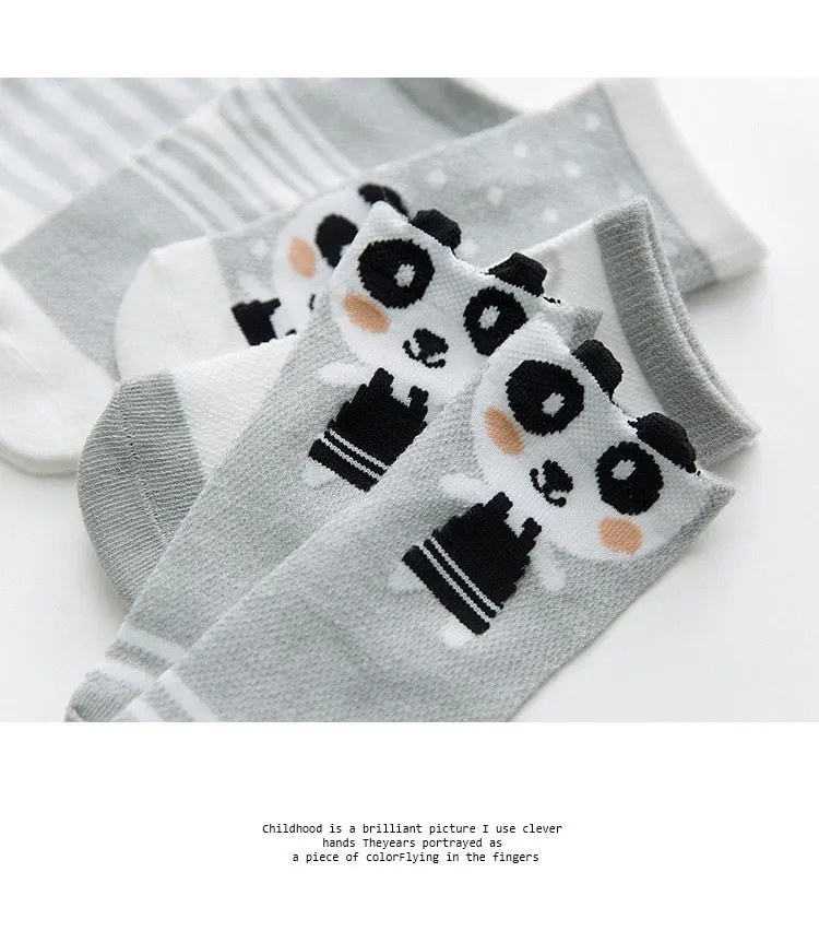 5 Pairs Baby Cotton Socks