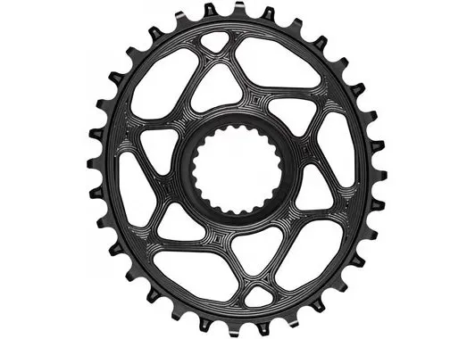 Absolute Black Shimano Direct Mount Oval Chainring