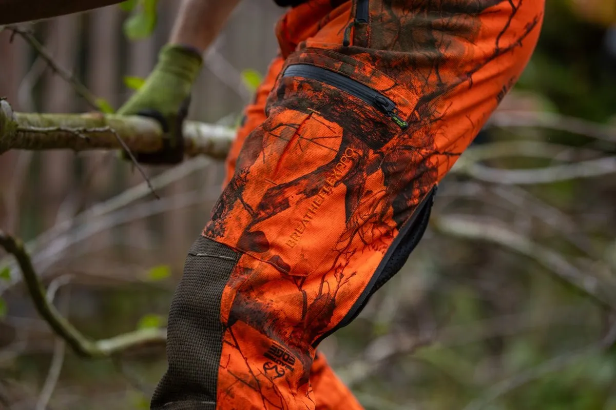 AT4060 UL - Breatheflex Pro Realtree Chainsaw Pants Design A/Class 1 - Orange