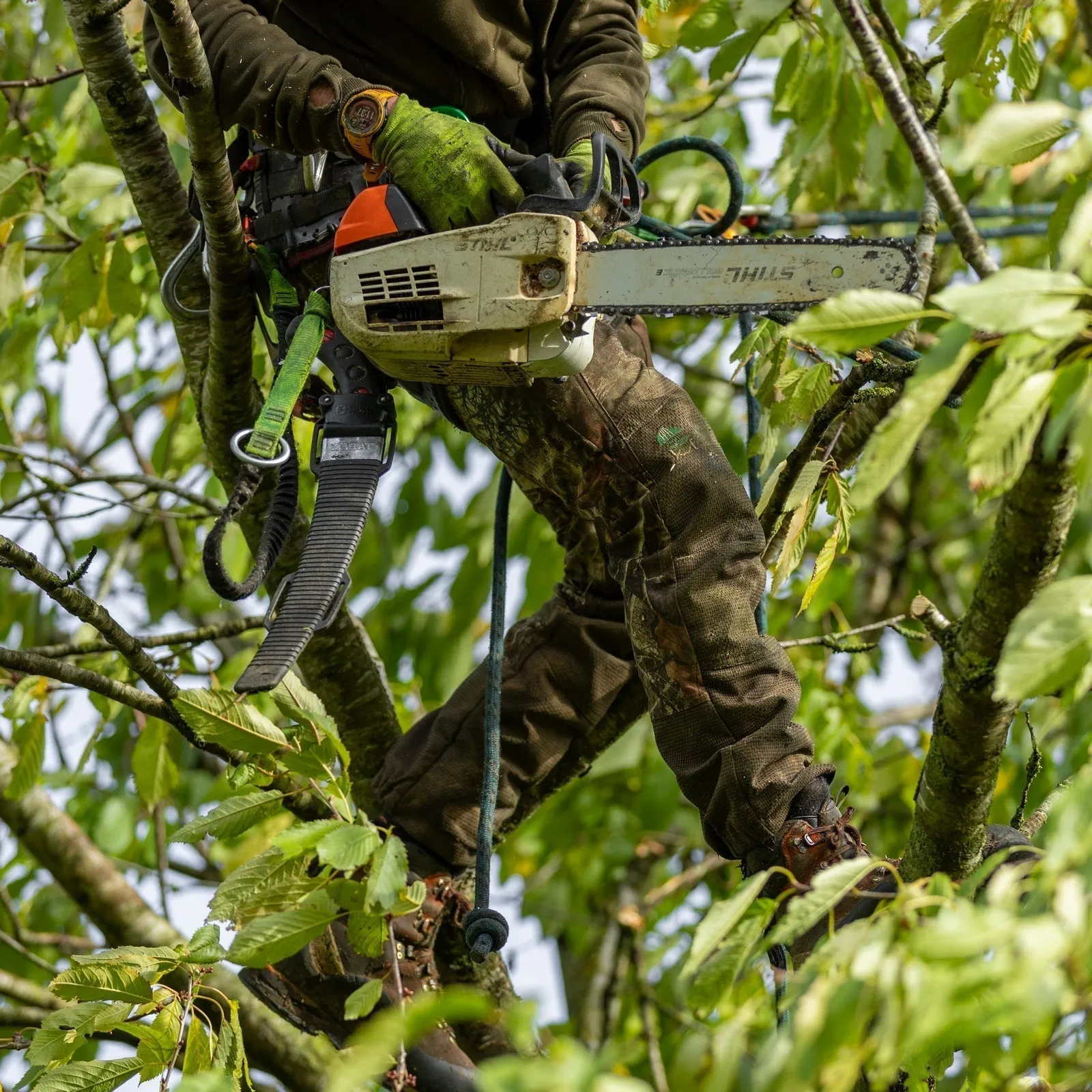 AT4060 UL - Breatheflex Pro Realtree Chainsaw Trousers Design A/Class 1 - Brown