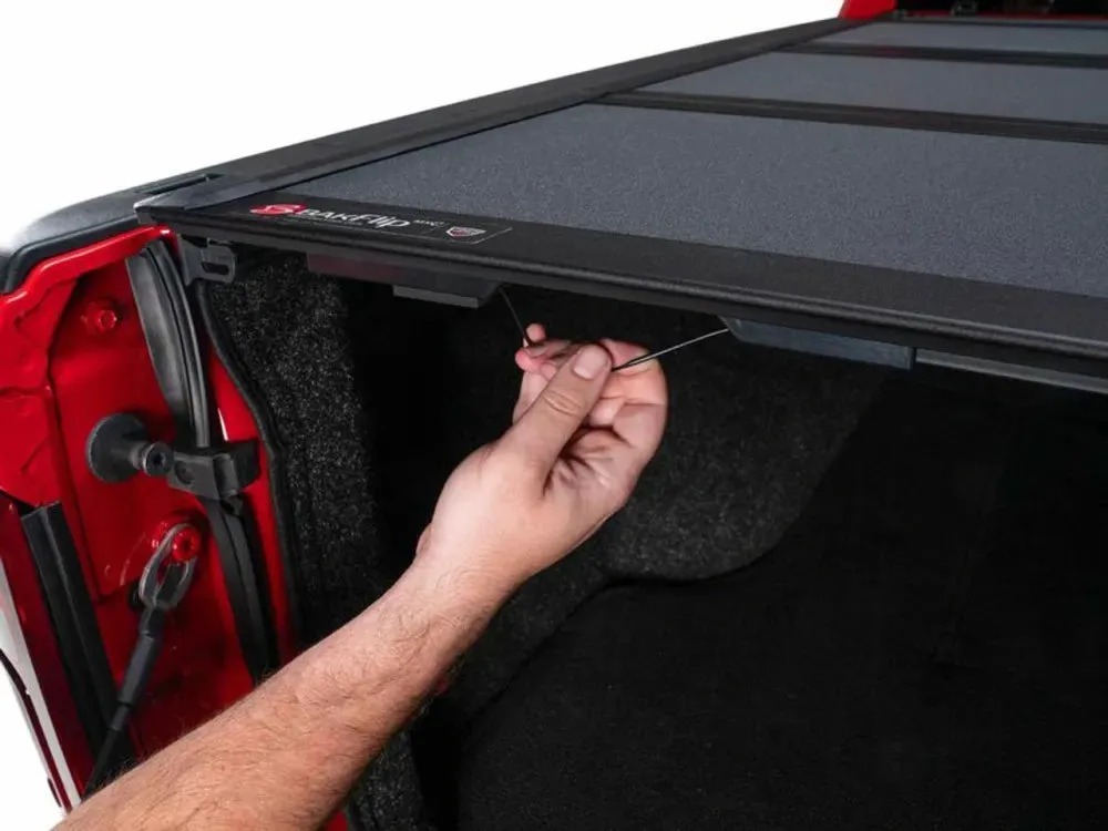 BAK Industries Bakflip MX4 Hard Folding Tonneau Cover | Chevrolet / Ford / Jeep / Ram