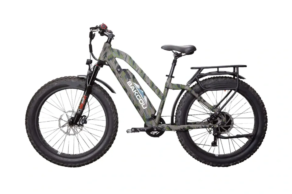 BAKCOU Flatlander Step-Through 24" Electric Hunting Bike