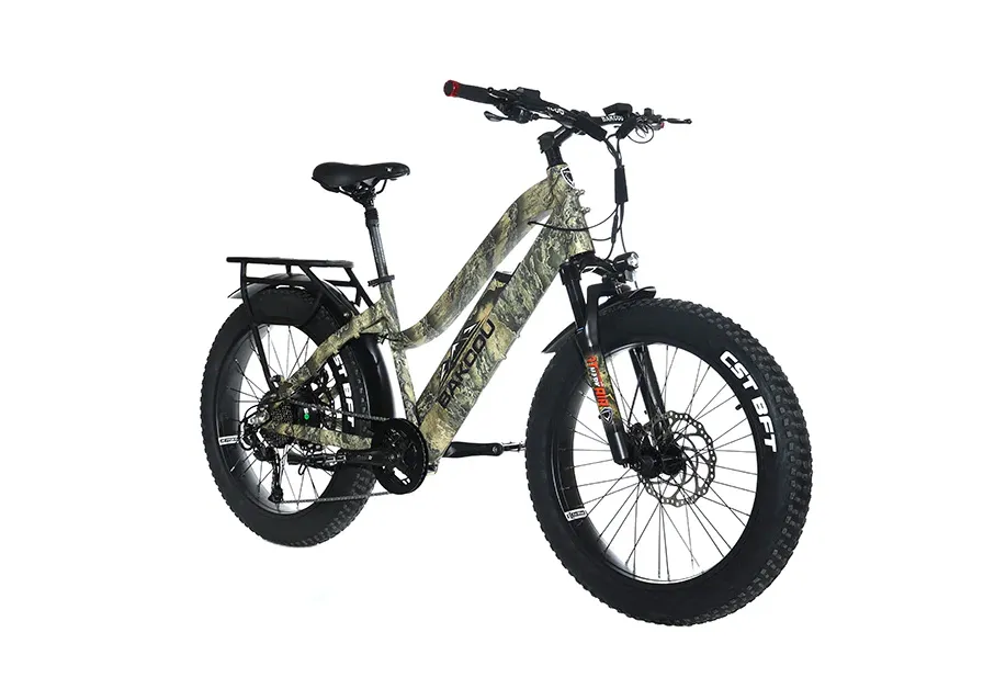 BAKCOU Flatlander Step-Through 24" Electric Hunting Bike