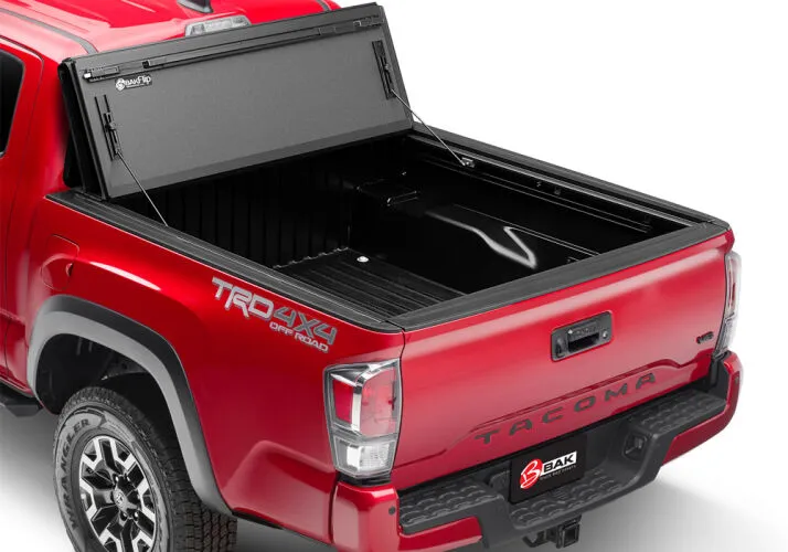 BAKFlip MX4 Truck Bed Cover 2016-2021 Tacoma w/ Deck Rail System