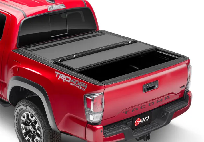 BAKFlip MX4 Truck Bed Cover 2016-2021 Tacoma w/ Deck Rail System