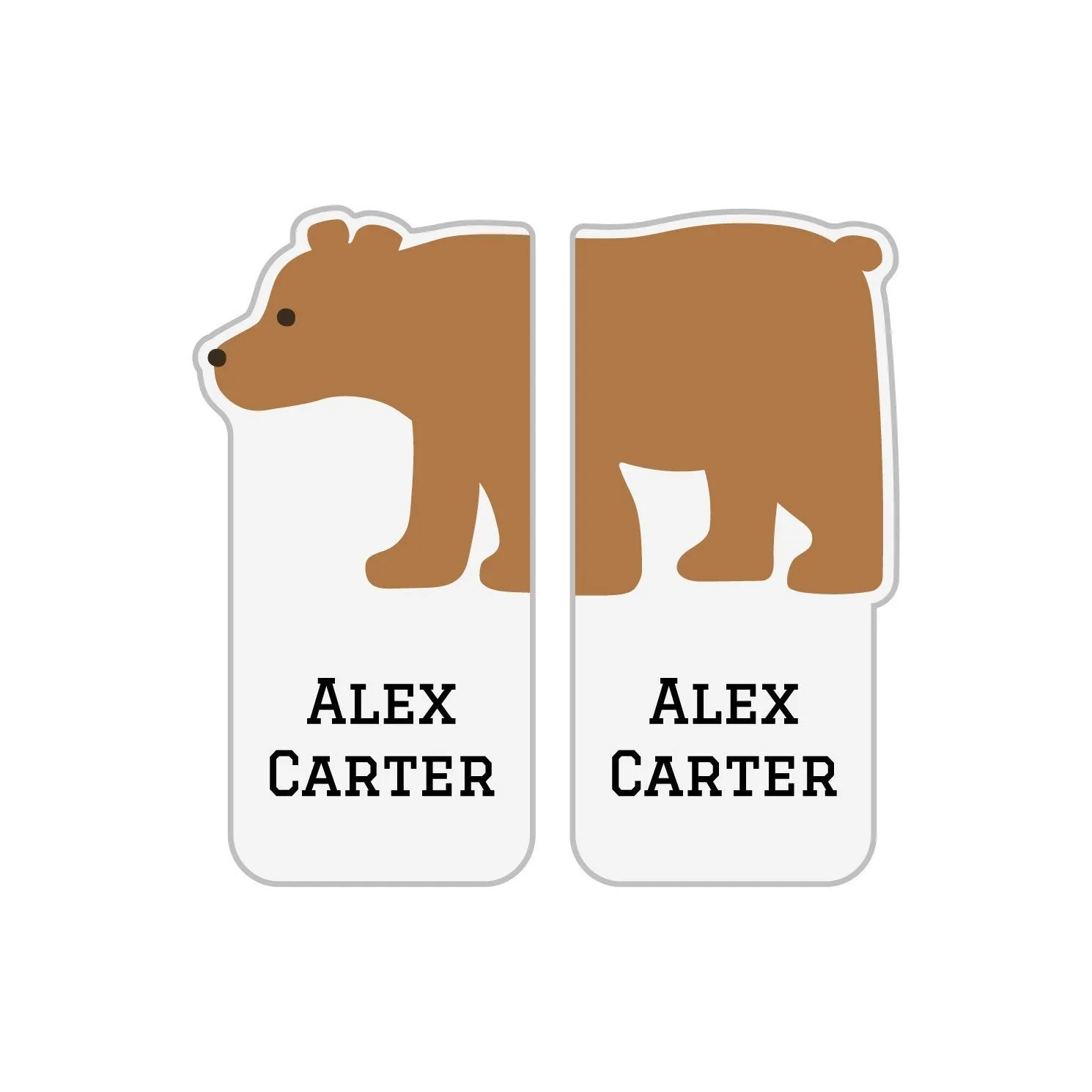 Bear Shoe Labels