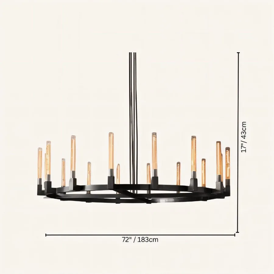 Birta Round Chandelier