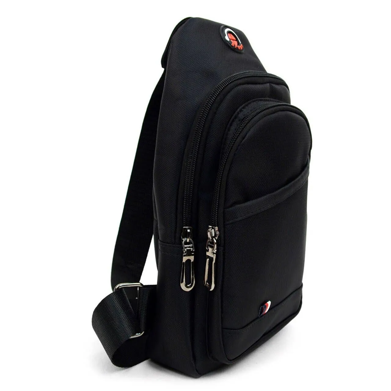 Black Urban Crossbody Sling Bag