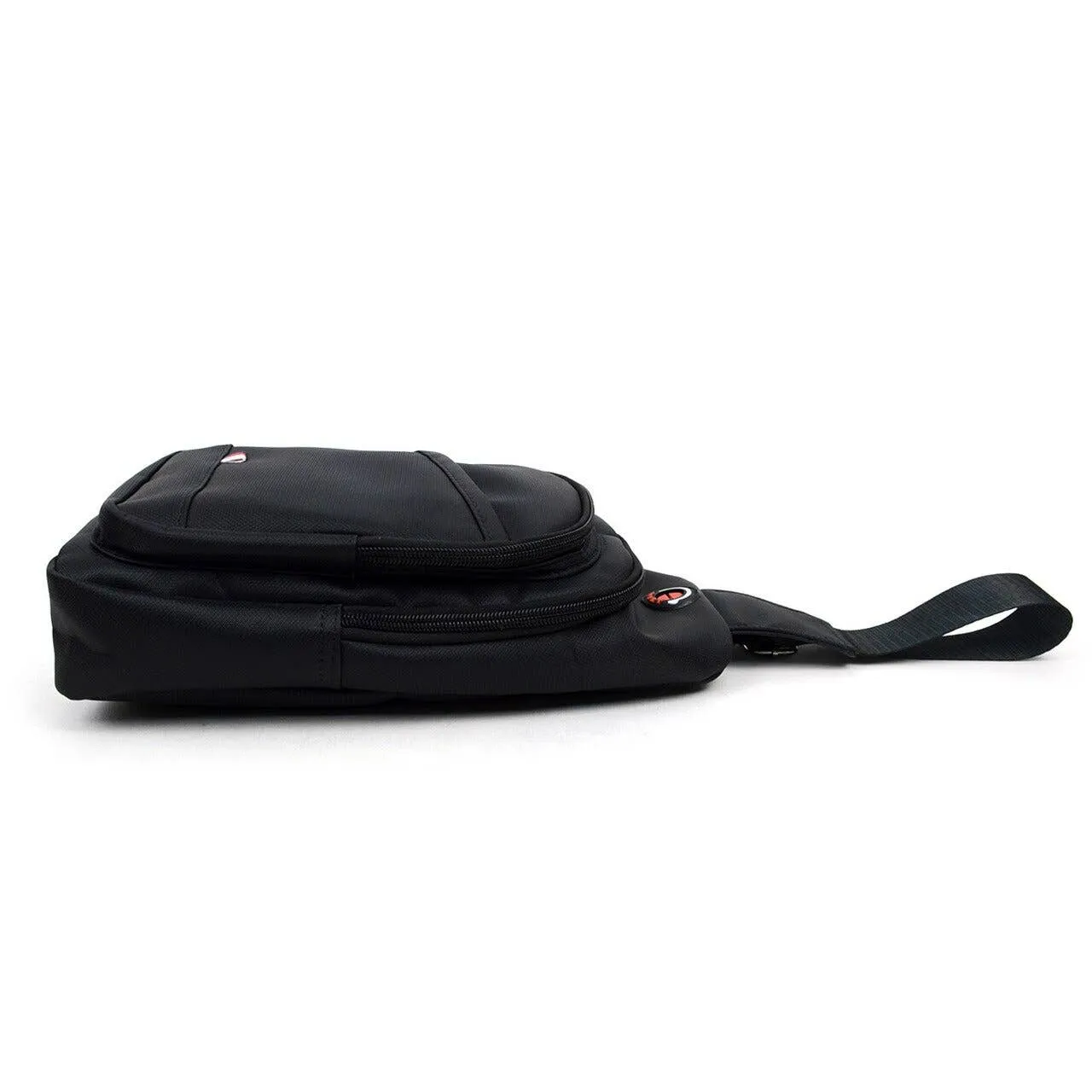 Black Urban Crossbody Sling Bag