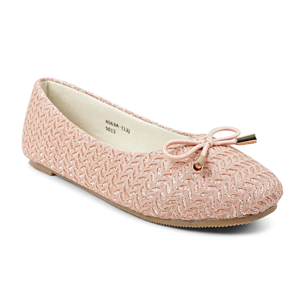 Bubblegummers RABEYA Ballet Flat for Little Girls