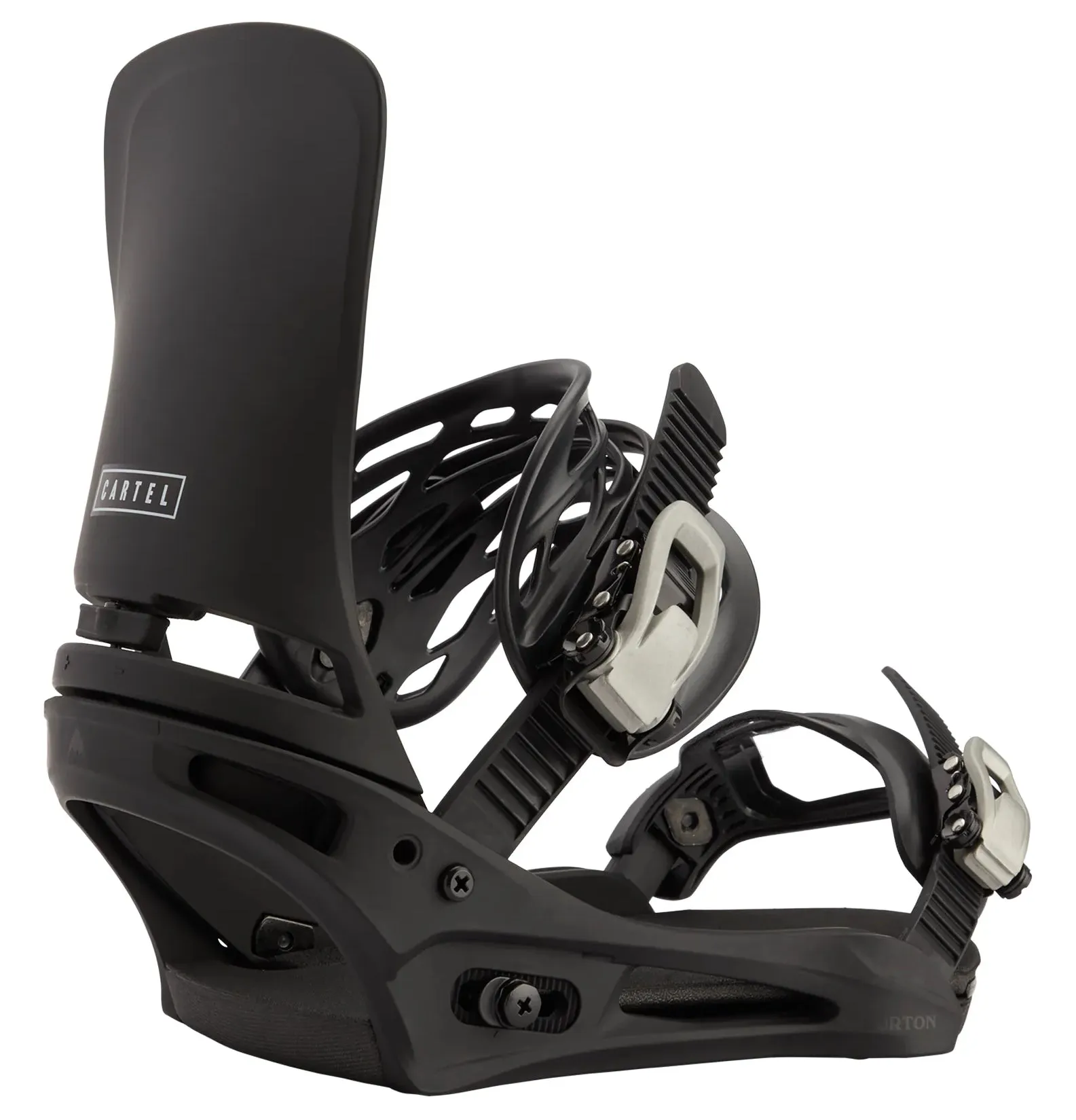 Burton Cartel Snowboard Bindings Mens 2024 Black