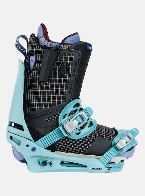 Burton Cartel Snowboard Bindings Mens 2024 Rock Lichen