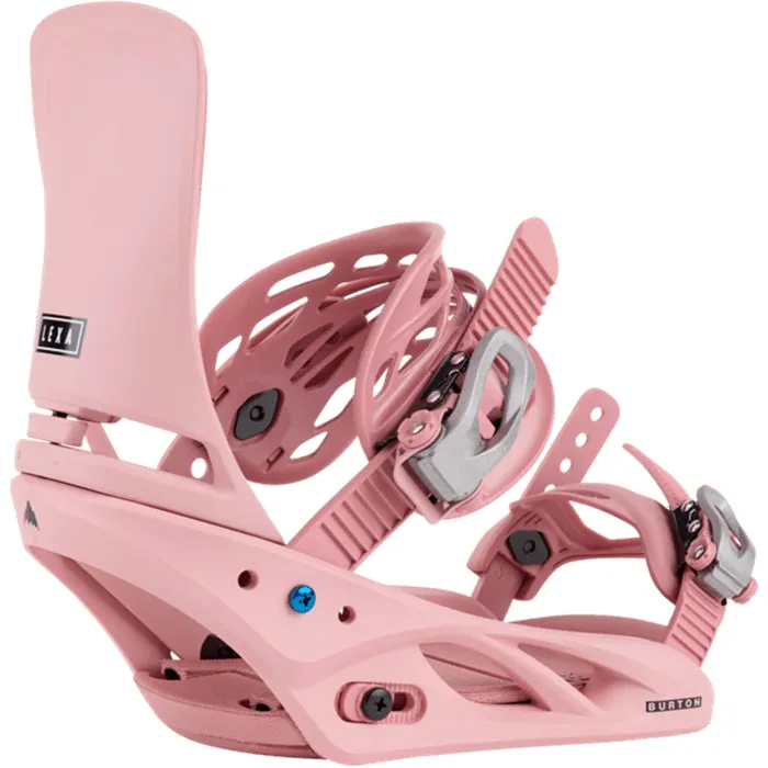 Burton Lexa Snowboard Bindings Womens 2024 Powder Blush