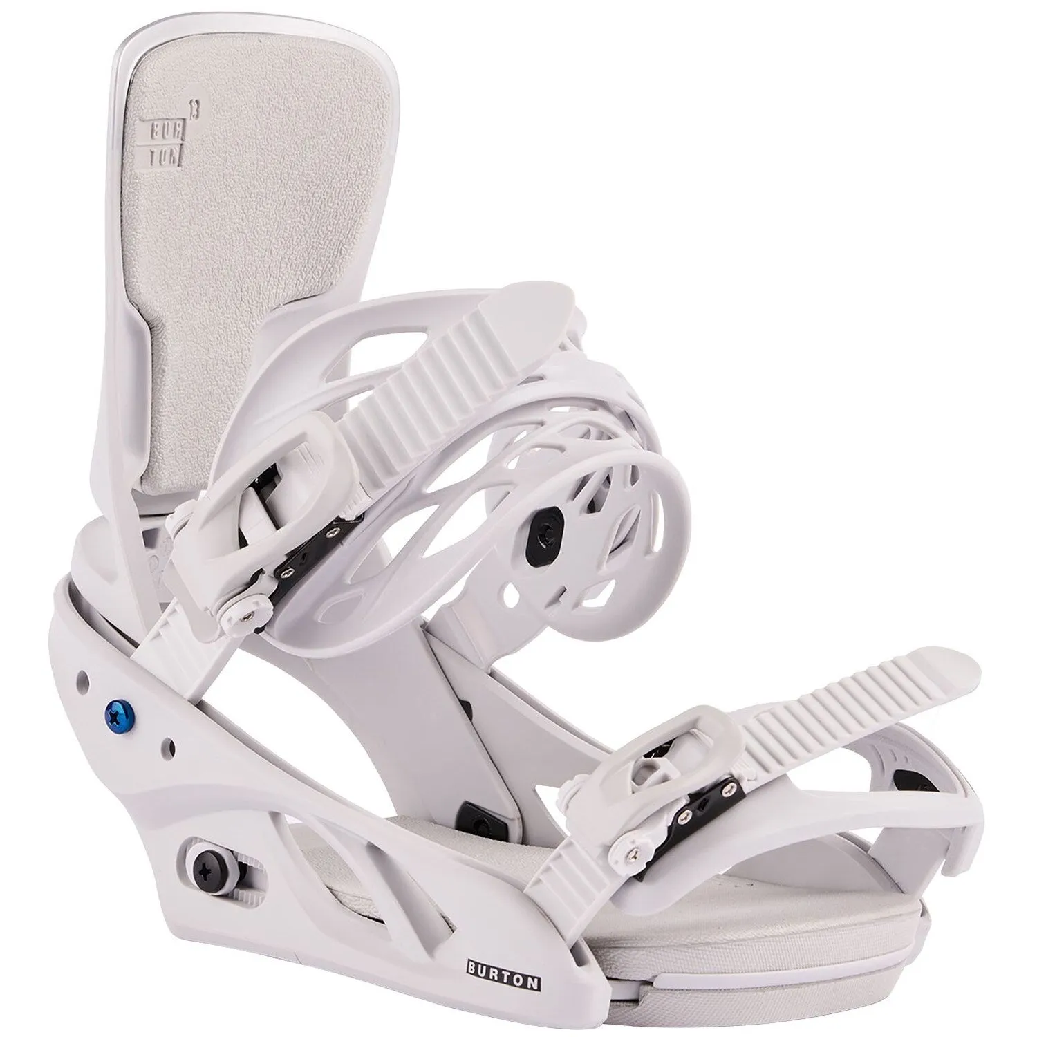 Burton Lexa Womens Snowboard Bindings Grey Cloud