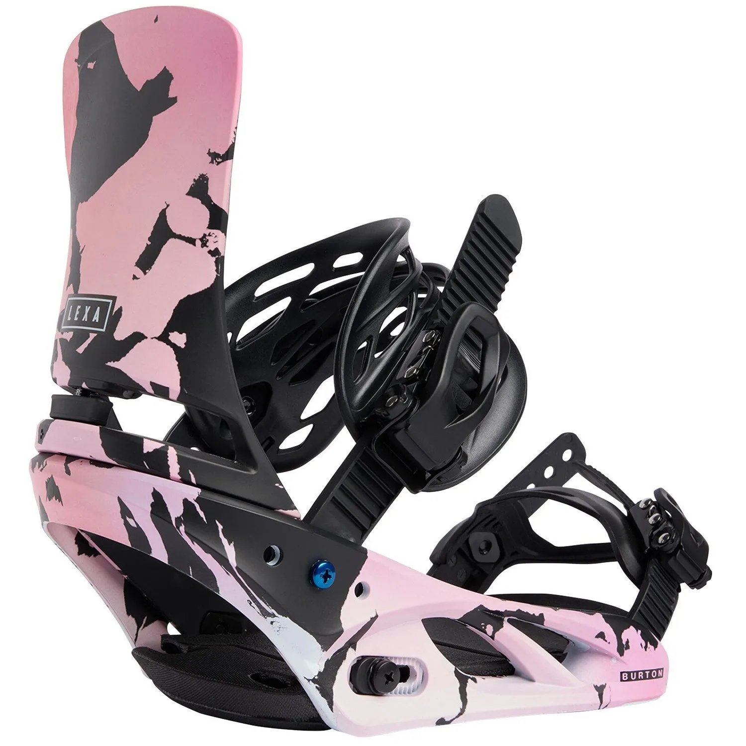 Burton Lexa Womens Snowboard Bindings Pink / Black