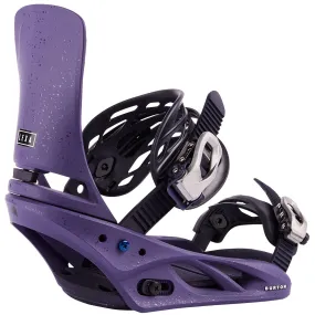 Burton Lexa Womens Snowboard Bindings Violet Halo