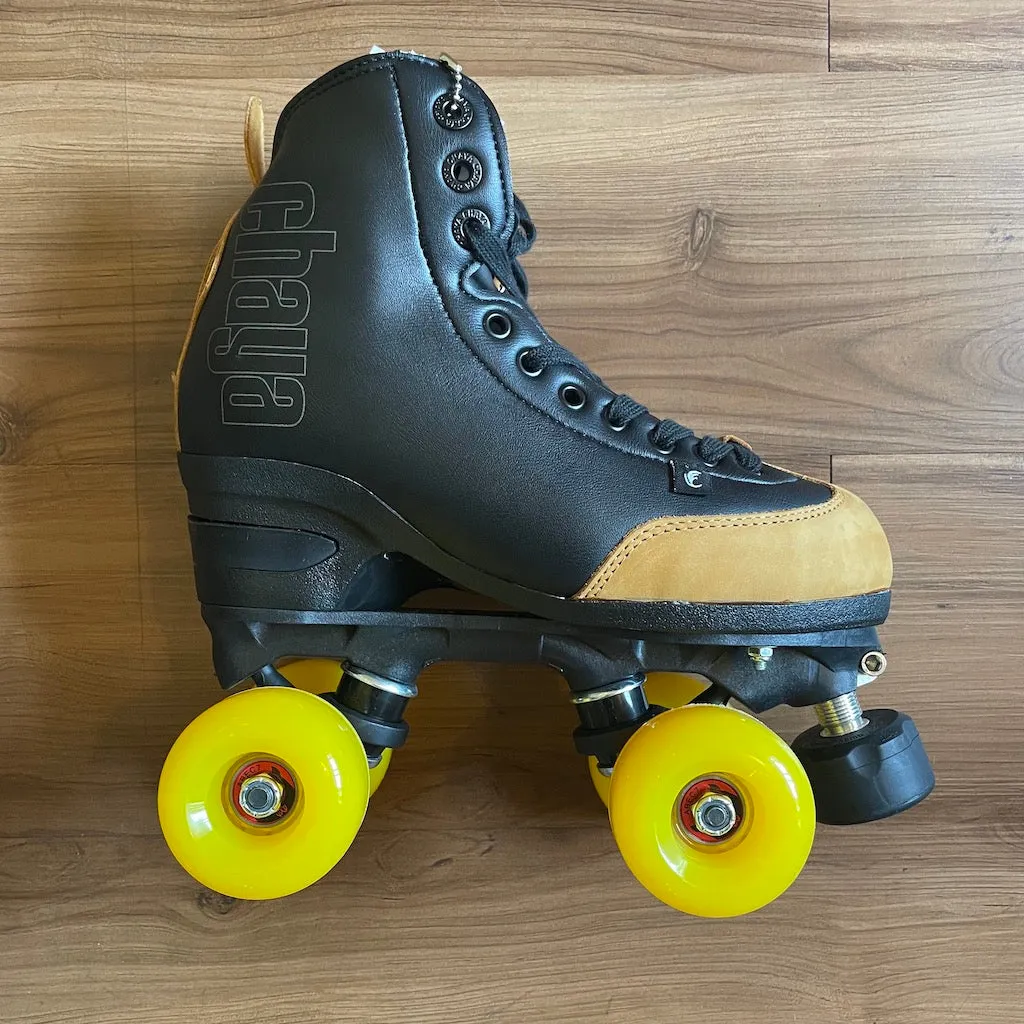 CHAYA - Rental Black Quad Roller Skates