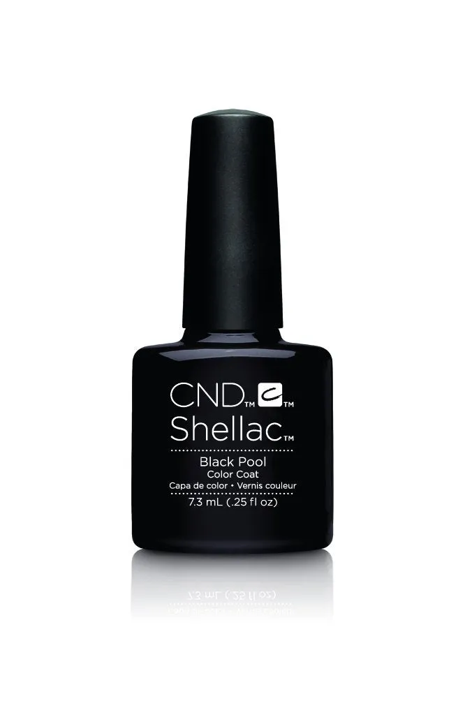 CND Shellac Black Pool