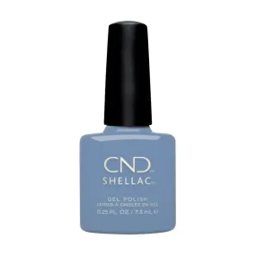 CND Shellac Vintage Blue Jeans