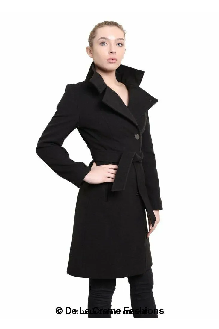 De La Creme Fashions Women Hip Length Keep It Simple Coat