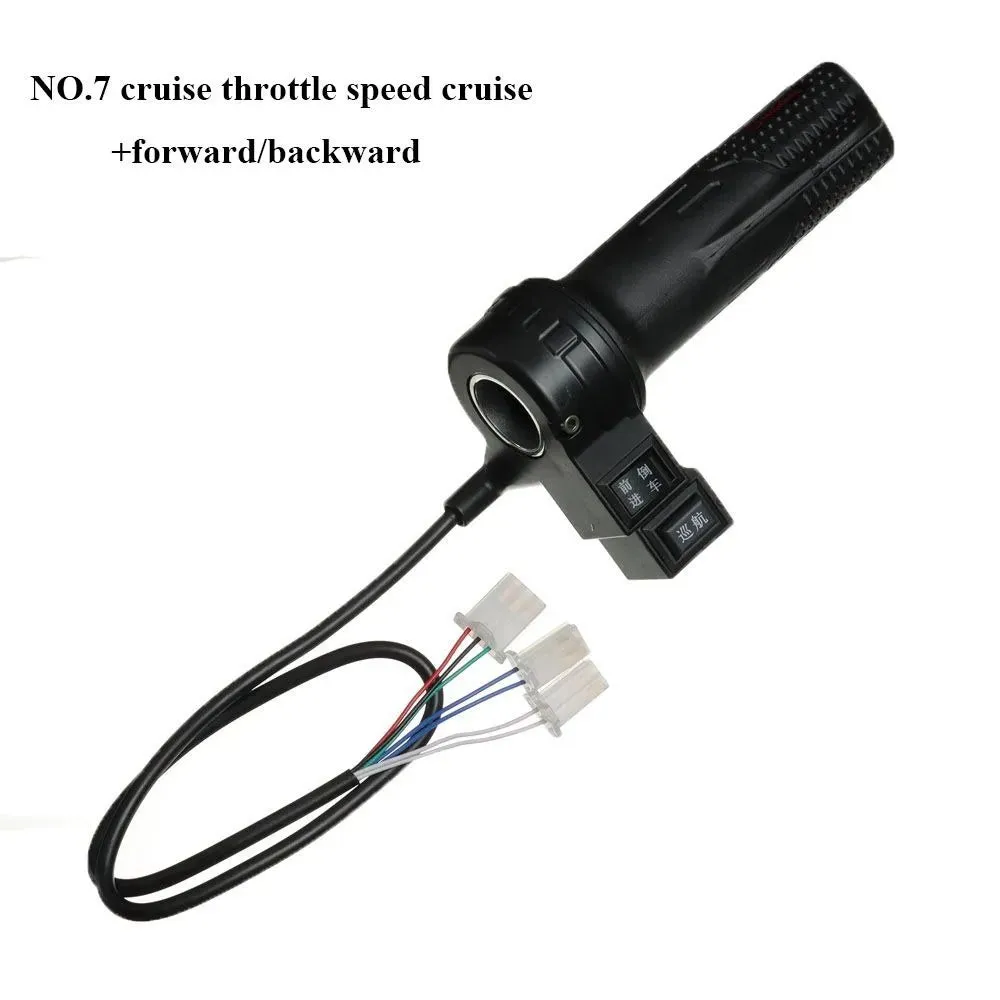 Electric E-Bike Twist Throttle 12V 24V 36V 48V Speed Handlebar Throttle Universal Electric Scooter Twist Cycling Throttle Grip