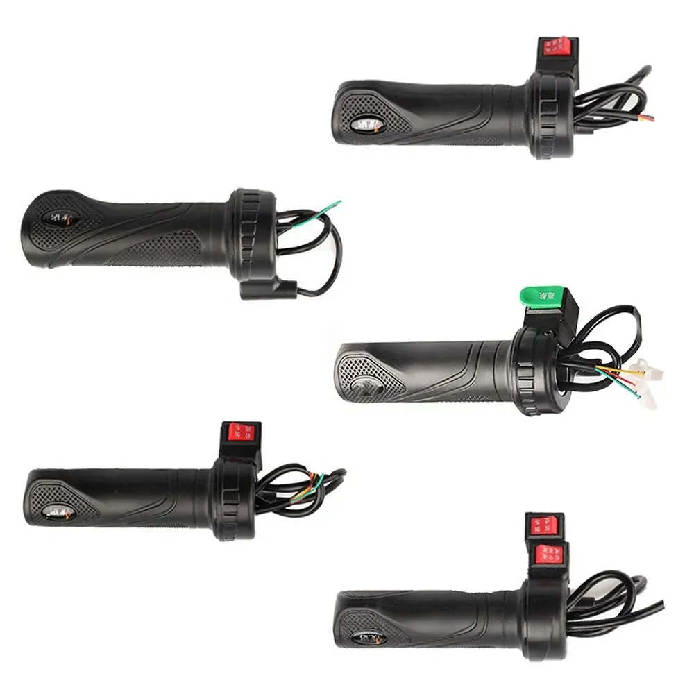 Electric E-Bike Twist Throttle 12V Speed Handlebar Throttle Universal Electric Scooter Twist Cycling Throttle Grip