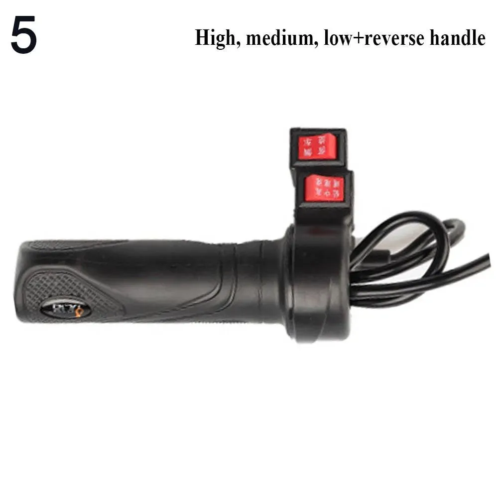 Electric E-Bike Twist Throttle 12V Speed Handlebar Throttle Universal Electric Scooter Twist Cycling Throttle Grip