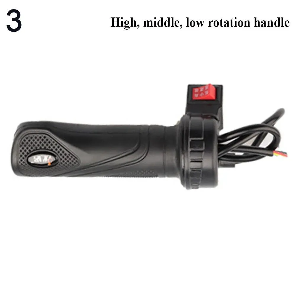 Electric E-Bike Twist Throttle 12V Speed Handlebar Throttle Universal Electric Scooter Twist Cycling Throttle Grip