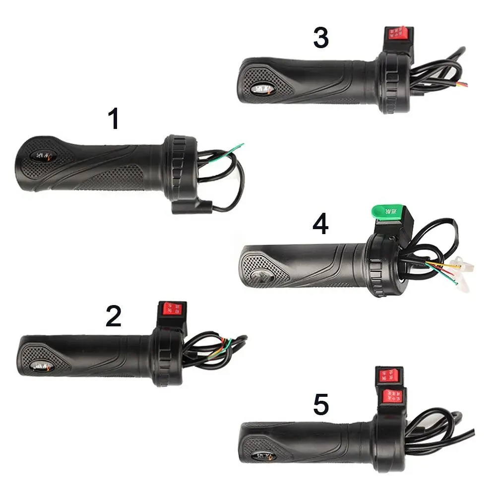 Electric E-Bike Twist Throttle 12V Speed Handlebar Throttle Universal Electric Scooter Twist Cycling Throttle Grip