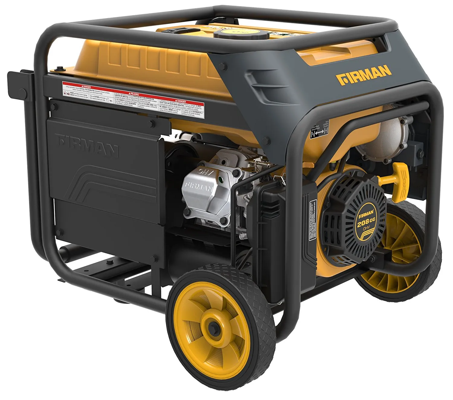 Firman Generator H03651 Hybrid Series DUAL FUEL (Propane or Gas) 4550/3650 Watt