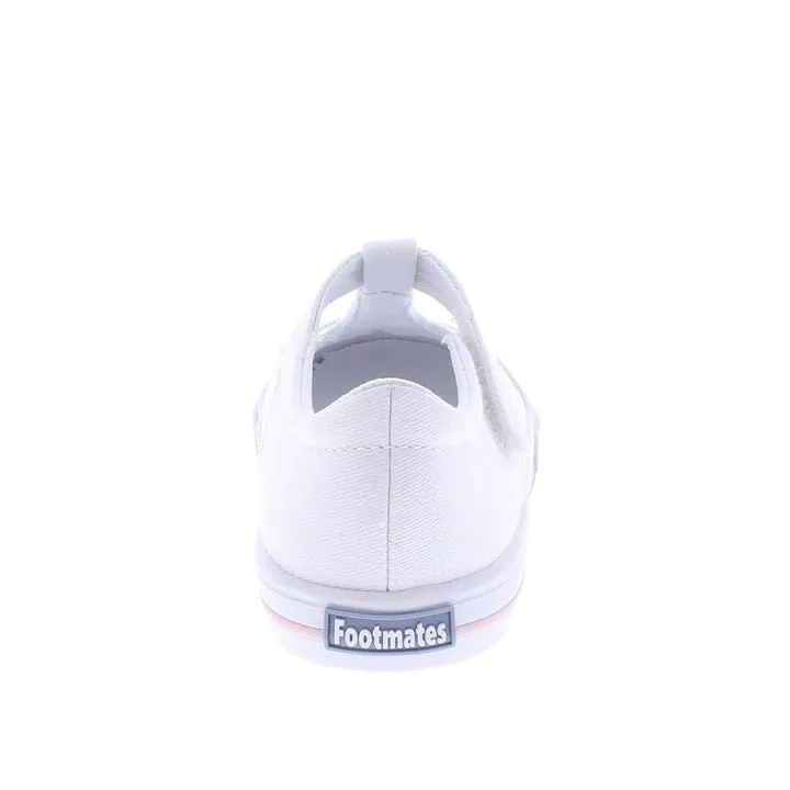 Footmates Drew T-Strap Canvas Sneaker