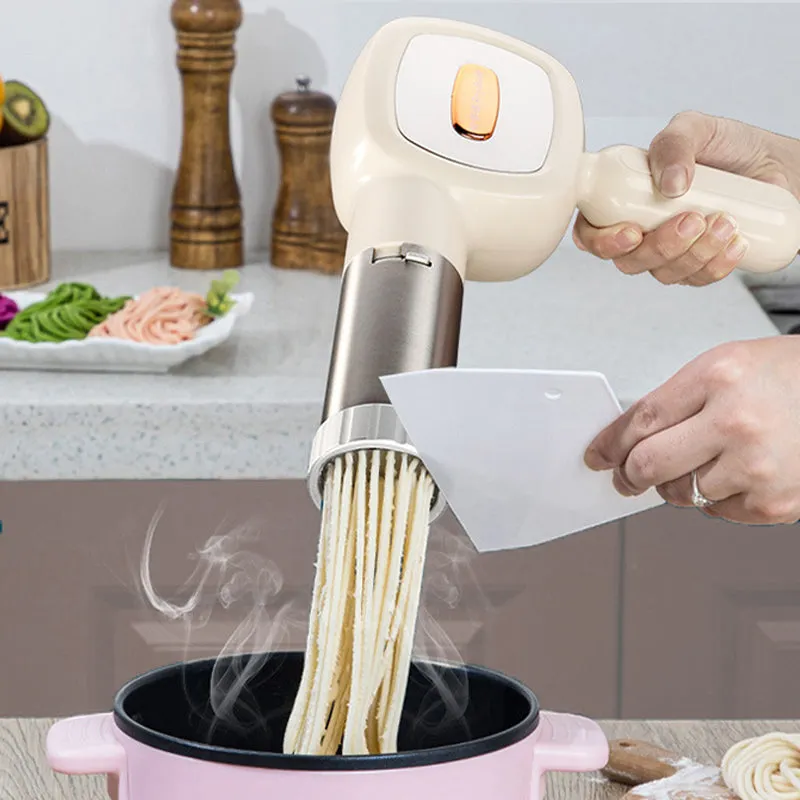 Handheld Auto Noodles Machine Kit with 5 Blades