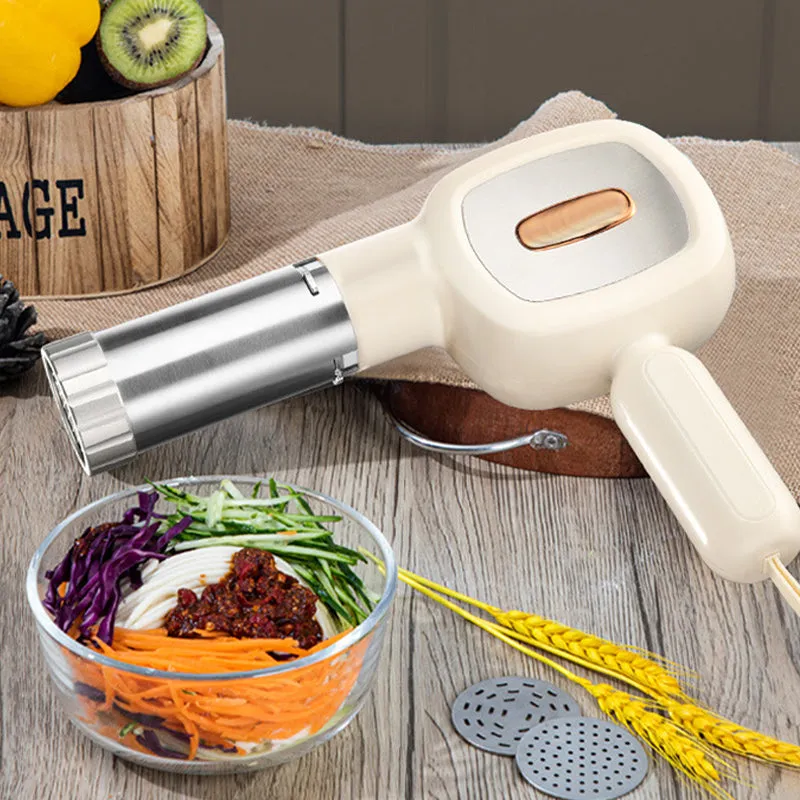 Handheld Auto Noodles Machine Kit with 5 Blades