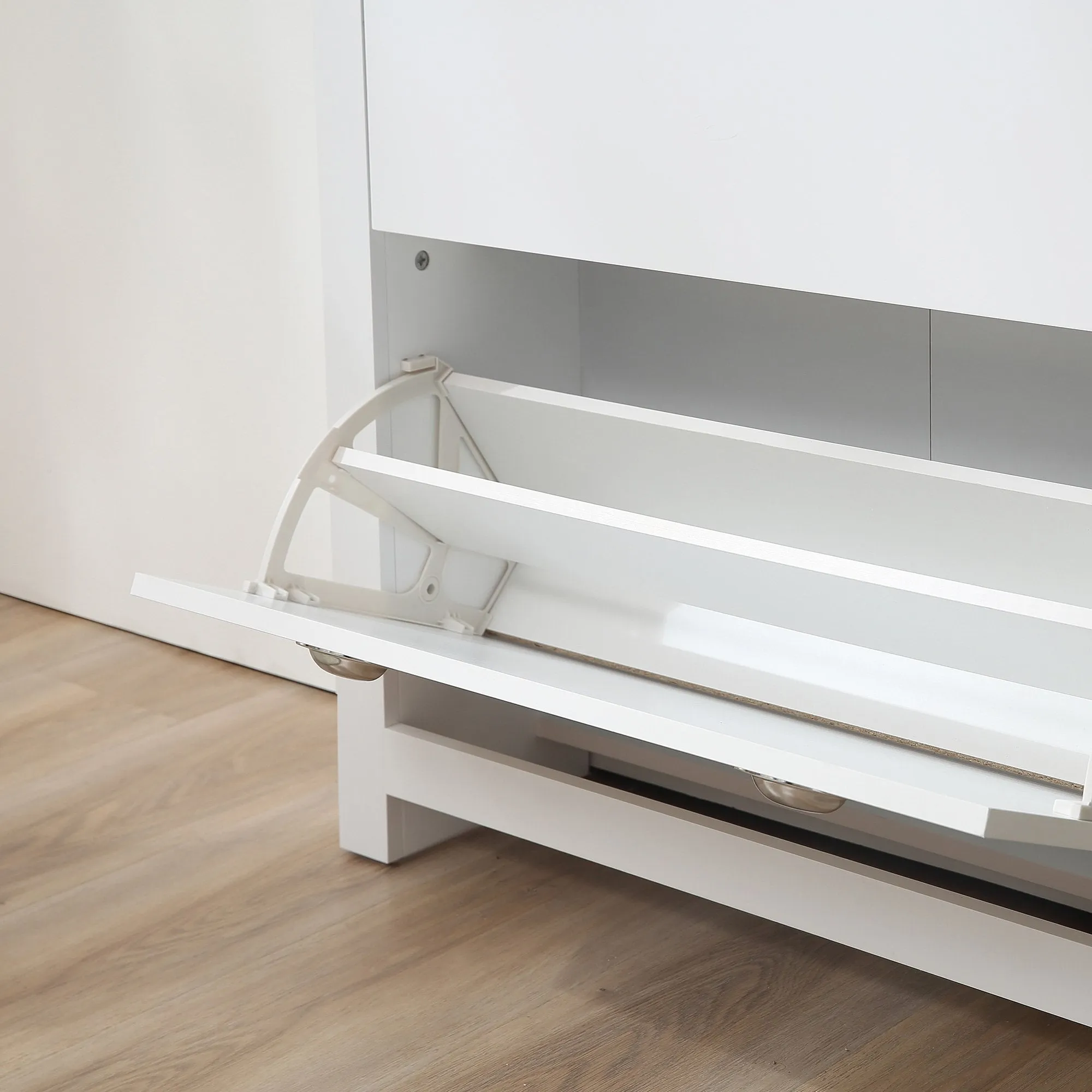 HOMCOM Shoe cabinet - White