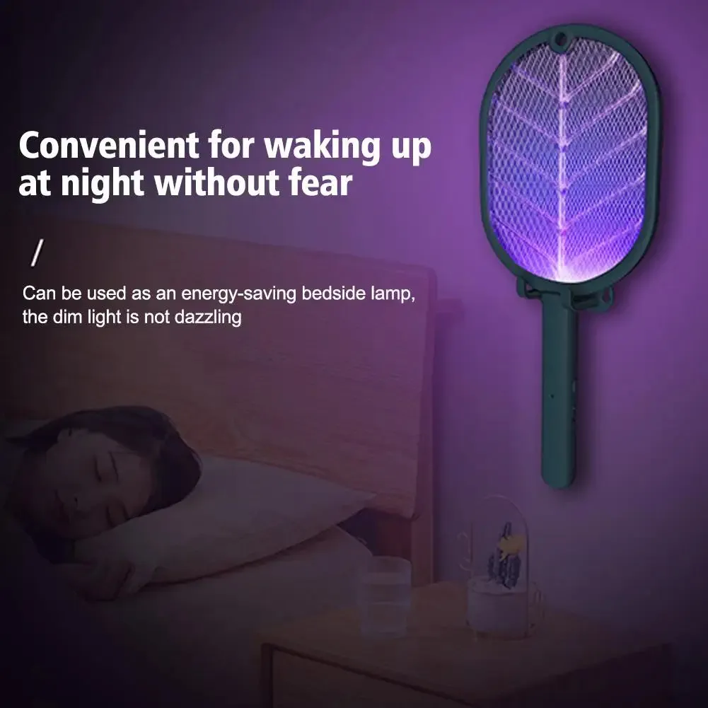 Household Electric Mosquito Swatter USB Folding Scented Mosquito Swatter Two-in-one Automatic Mosquito Trap Insect Repellent