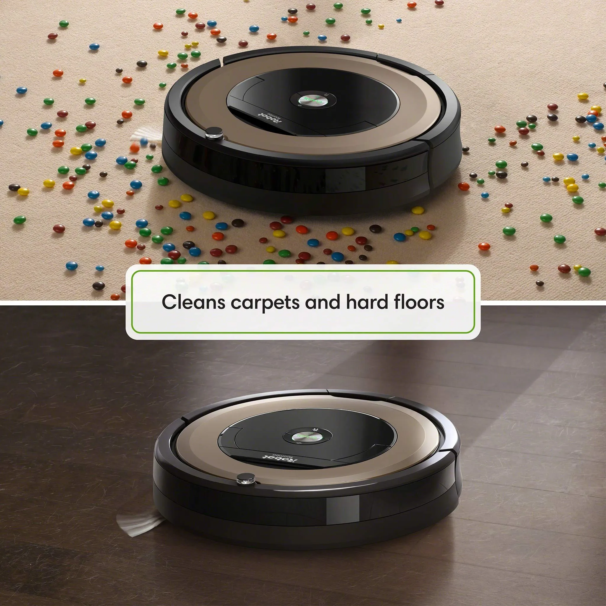 iRobot Roomba 891 Robot Vacuum- Wi-Fi Connected, Works with Alexa, Ideal for Pet Hair, Carpets, Hard Floors