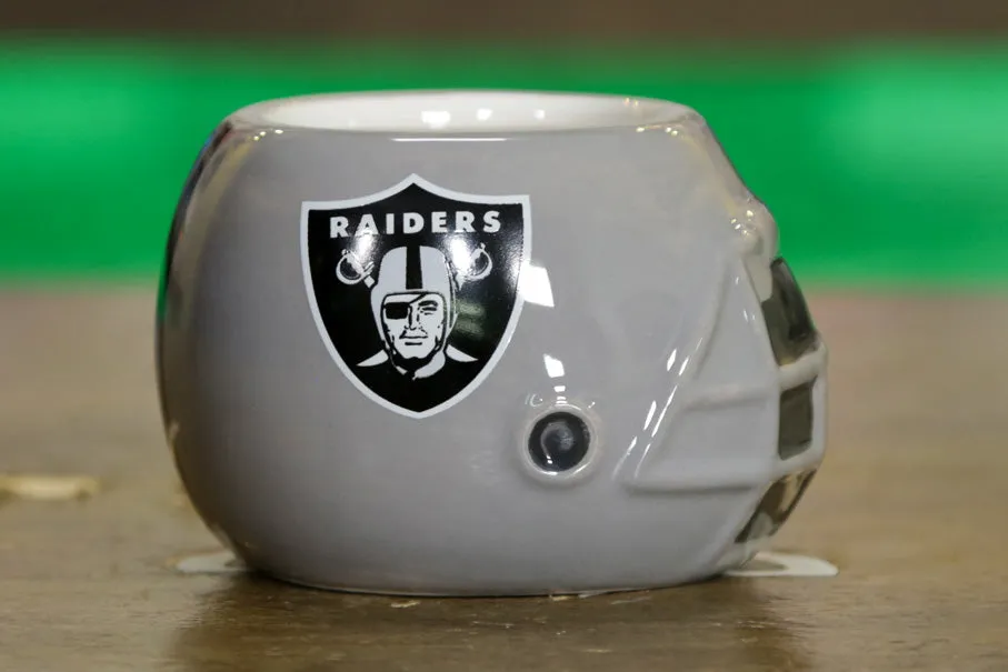 Las Vegas Raiders - Ceramic Helmet Caddy