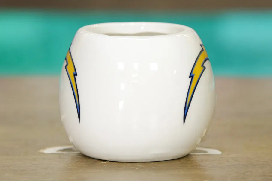 Los Angeles Chargers - Ceramic Helmet Caddy