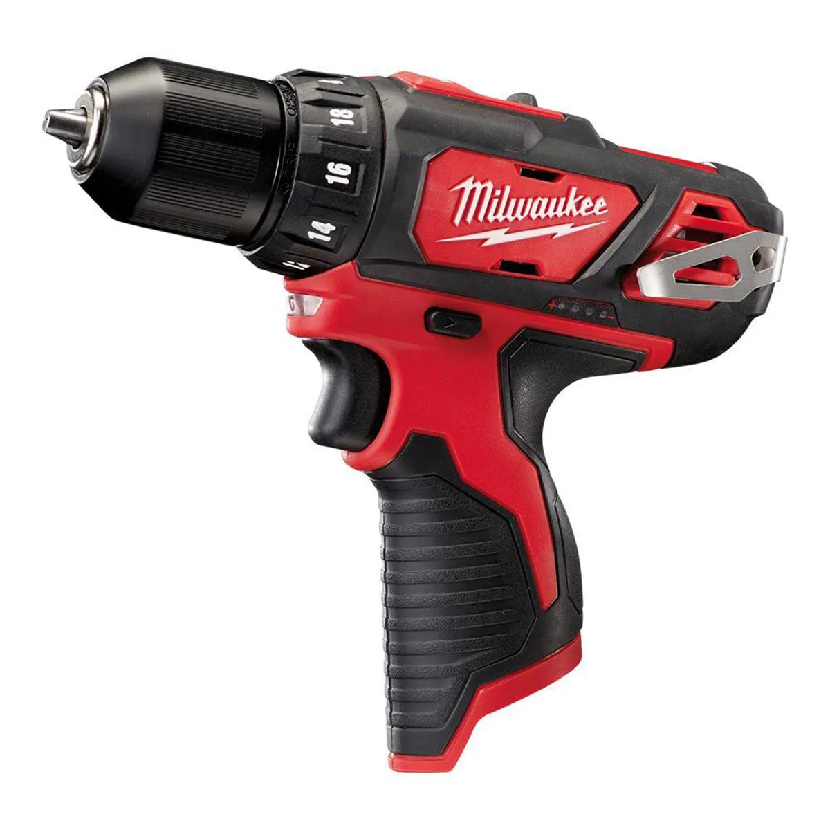 Milwaukee M12BDD-202C 12V Sub Compact Drill Driver with 2 x 2.0Ah Battery Charger & Case 4933443891