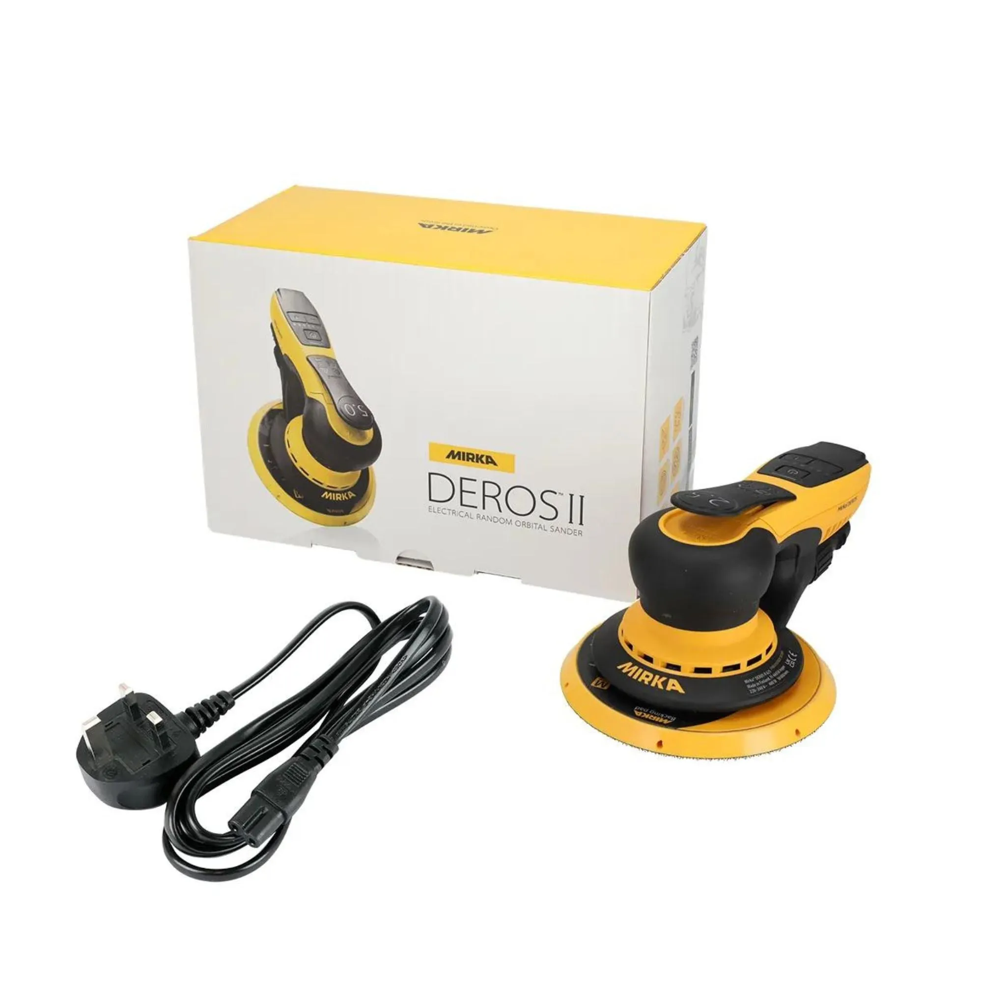 Mirka DEROS II 625CV 150mm 230V Orbital Sander 2.5mm Orbit