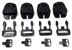 Nexus Spa Hot Tub Cover Broken Latch Repair Kit Clip Lock |  4 PACK