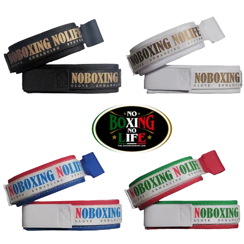 NO BOXING NO LIFE BOXING Lace Up Gloves Enhancing System Support 4 Colours