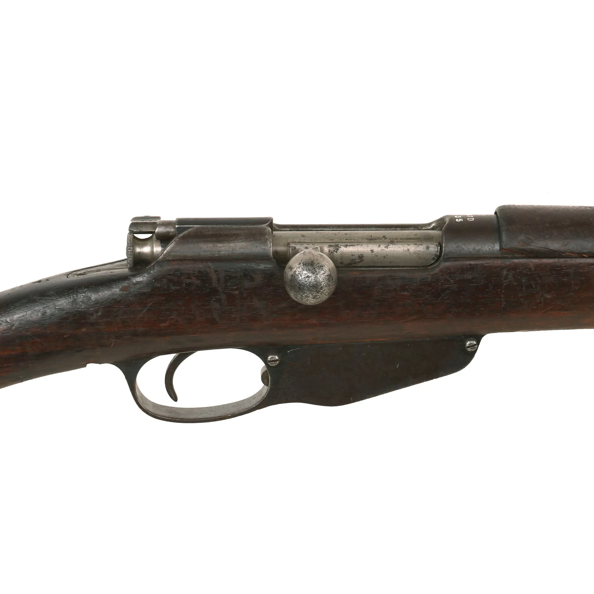 Original Dutch Pre-WWI Geweer M. 95 Mannlicher KNIL Rifle by ŒWG Steyr Serial 9547D - Dated 1896