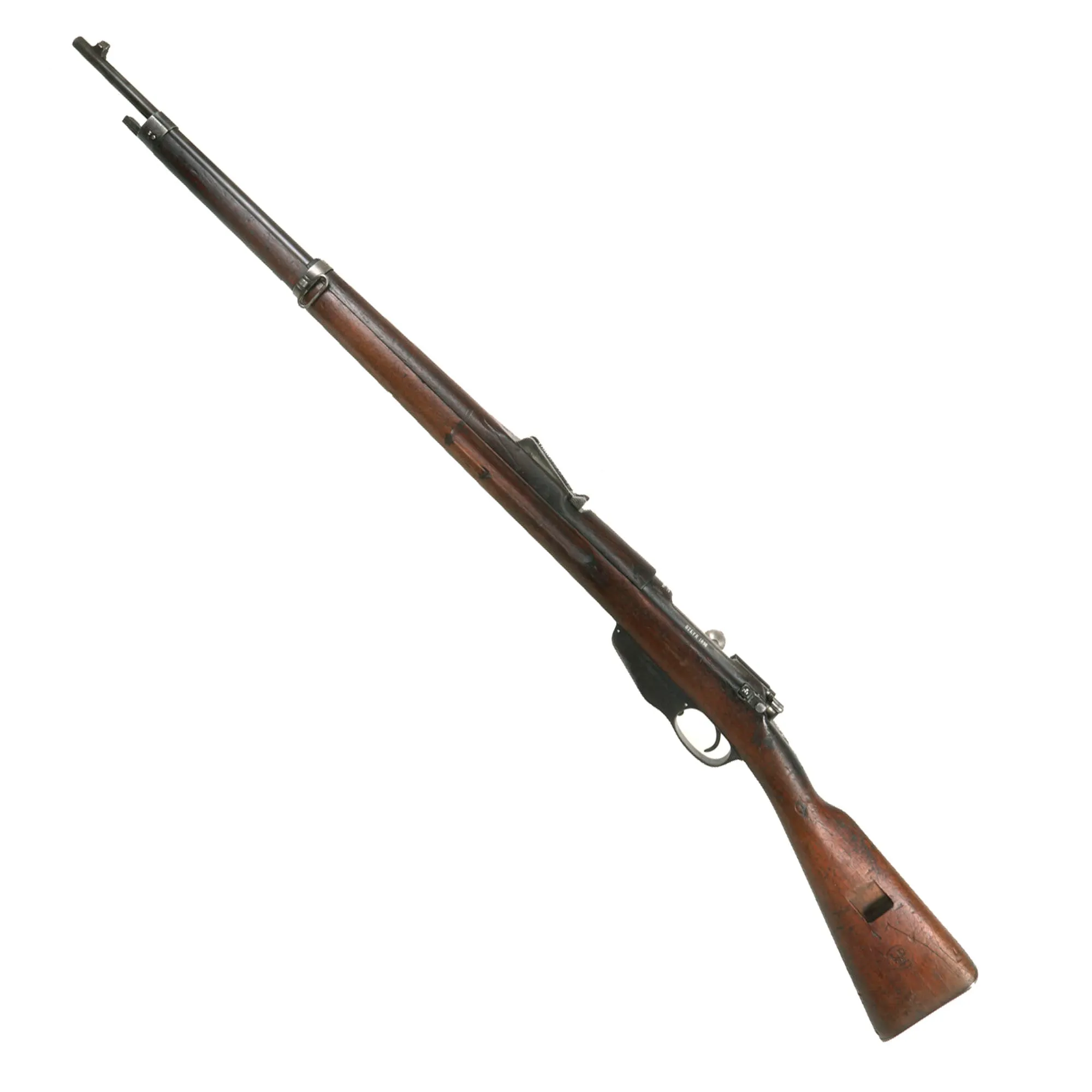 Original Dutch Pre-WWI Geweer M. 95 Mannlicher KNIL Rifle by ŒWG Steyr Serial 9547D - Dated 1896