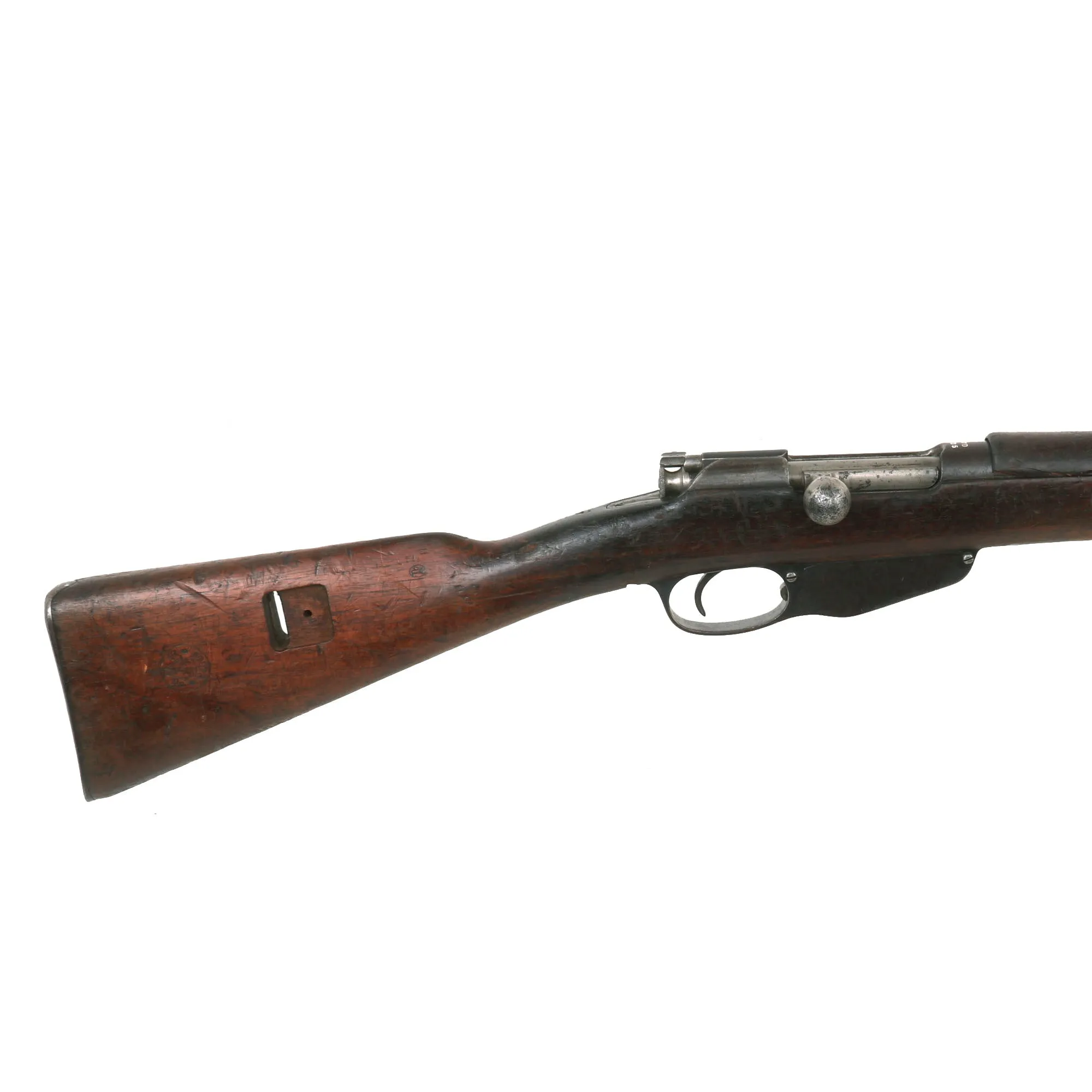 Original Dutch Pre-WWI Geweer M. 95 Mannlicher KNIL Rifle by ŒWG Steyr Serial 9547D - Dated 1896