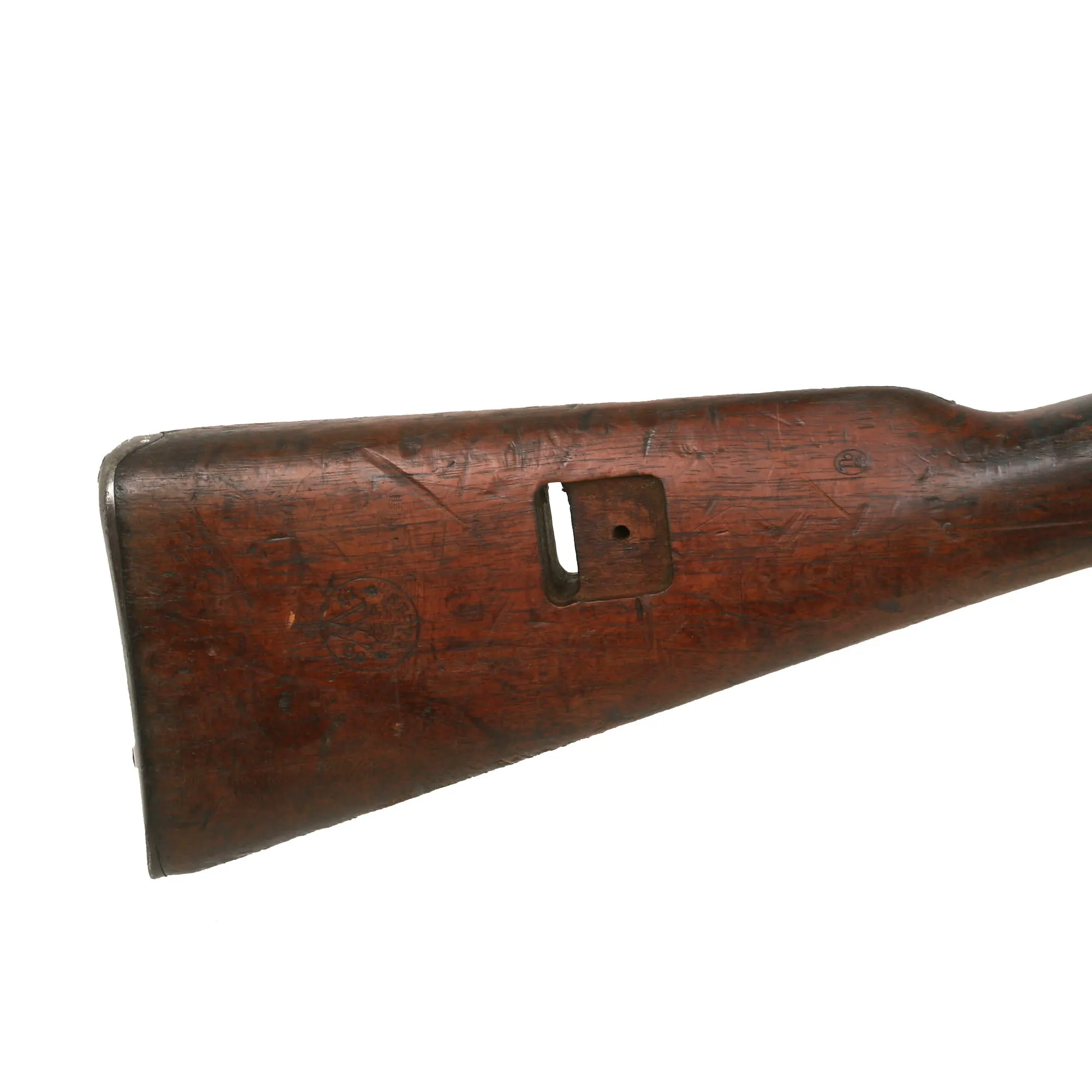 Original Dutch Pre-WWI Geweer M. 95 Mannlicher KNIL Rifle by ŒWG Steyr Serial 9547D - Dated 1896